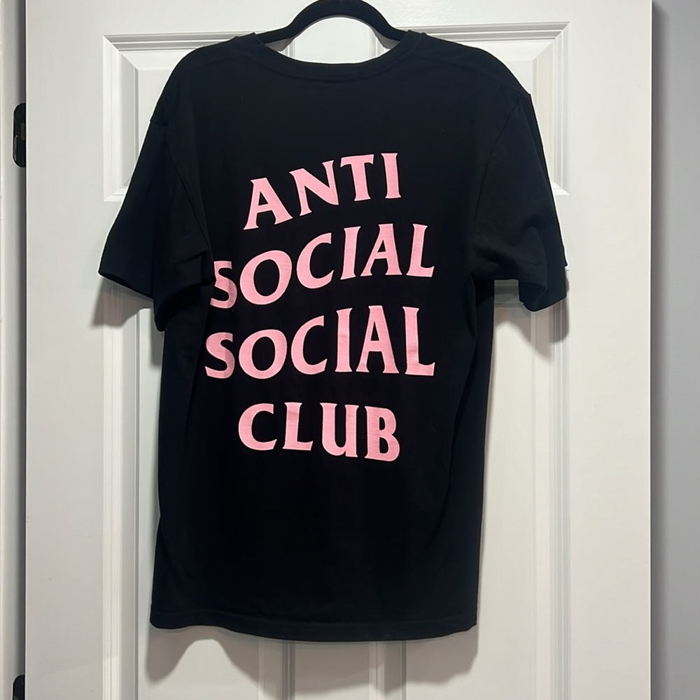 Anti Social Social Club Black T-Shirt - Picture 2 of 3